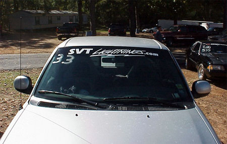 svt lightning decal sticker