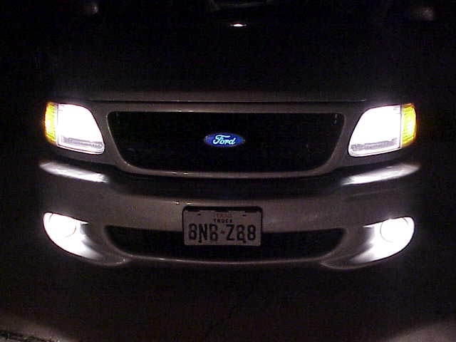 Emblem ford grill lighted #4